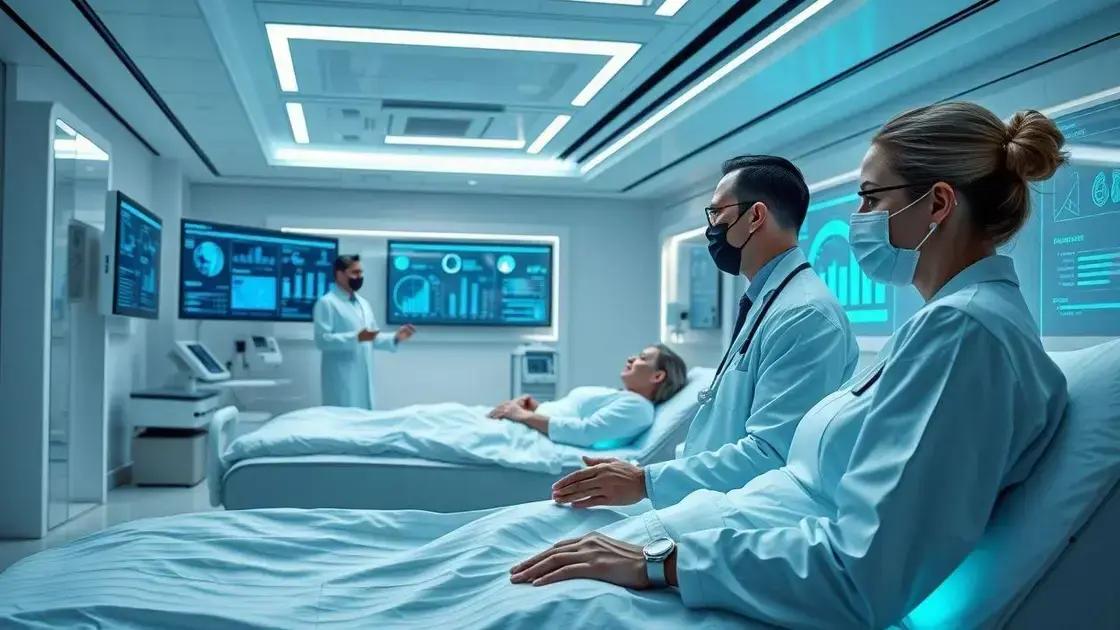 aplicações práticas da IA em hospitais e clínicas