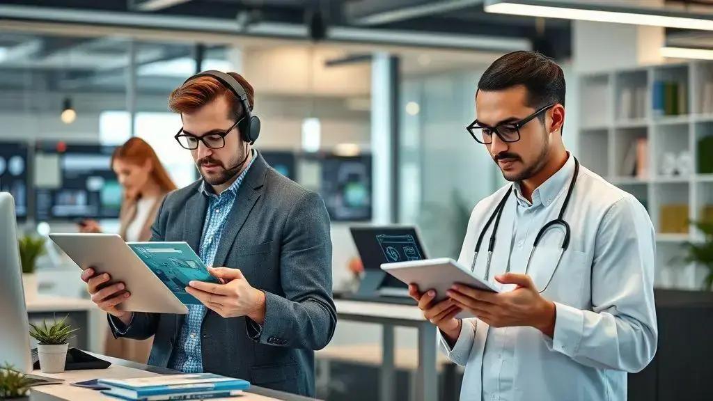 exemplos reais de uso em diferentes setores