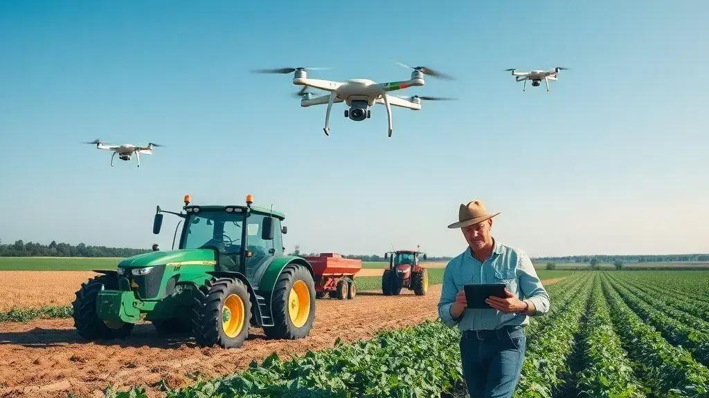 principais tecnologias que estão revolucionando o campo